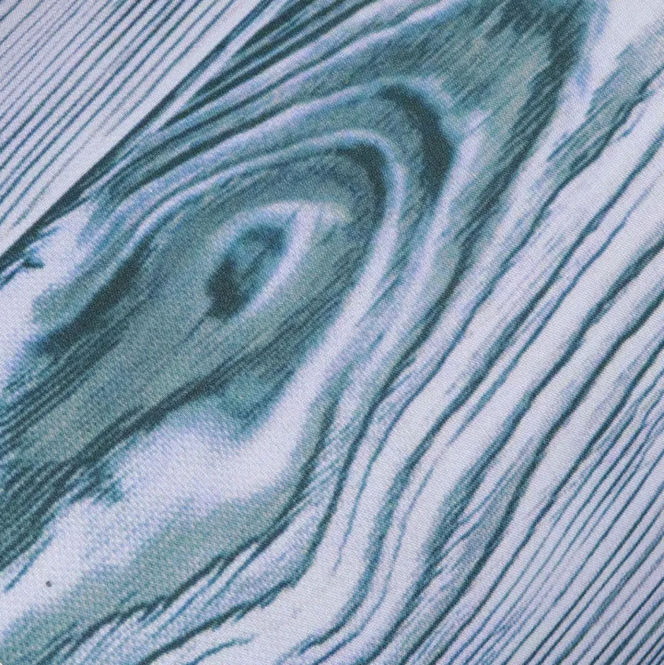 Wandleuchten|Flurlampen*Easylight Stoff Wandlampe ALICE Lila Holz Optik Loft Design E27