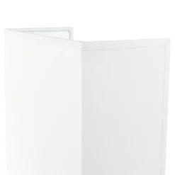 Duolla Stoff Wandleuchte Weiß eckig Loft Modern E27 ALICE< Stofflampen|Wohnzimmerlampen