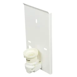 Duolla Stoff Wandleuchte Weiß eckig Loft Modern E27 ALICE< Stofflampen|Wohnzimmerlampen