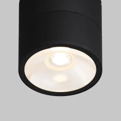 Moderne Außenleuchten|Led Außenleuchten*Maytoni Strahler außen Metall Glas LED IP54 verstellbar Graphit