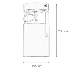 Easylight Strahler Decke Schwarz E27< Spots|Flurlampen