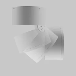 Maytoni Strahler Garten LED Metall Glas verstellbar IP54 Weiß< Led Außenleuchten|Moderne Außenleuchten