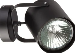 Sigma Strahler Wand Schwarz E27 Ø 12 cm< Wandleuchten|Flurlampen