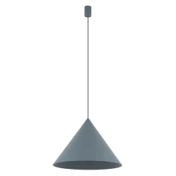 Nowodvorski Stylische Hängeleuchte Metall Umbra Blau GU10 Ø50 cm< Hängelampen|Bürolampen