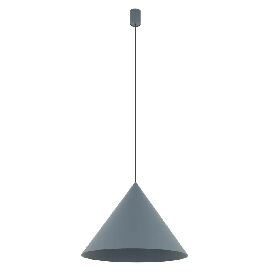 Nowodvorski Stylische Hängeleuchte Metall Umbra Blau GU10 Ø50 cm< Hängelampen|Bürolampen