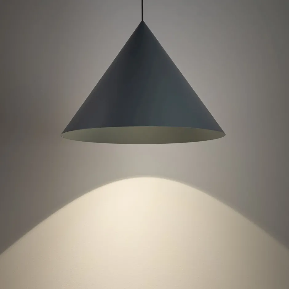 Nowodvorski Stylische Hängeleuchte Metall Umbra Blau GU10 Ø50 cm< Hängelampen|Bürolampen