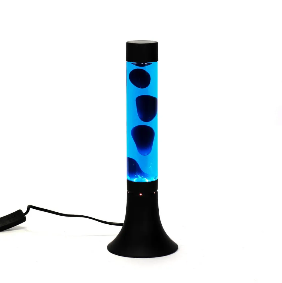 Easylight Stylische Lavalampe YVONNE Blau H:38cm dekorativ< Retro Lampen|Lavalampen