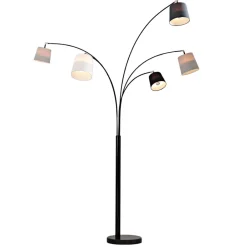 Moderne Lampen|Designerlampen*Invicta Interior Stylische Stehleuchte Modern Design 200cm flexibel
