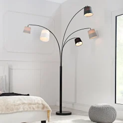 Moderne Lampen|Designerlampen*Invicta Interior Stylische Stehleuchte Modern Design 200cm flexibel