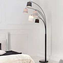 Moderne Lampen|Designerlampen*Invicta Interior Stylische Stehleuchte Modern Design 200cm flexibel