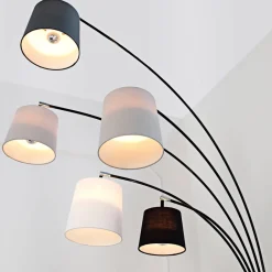 Moderne Lampen|Designerlampen*Invicta Interior Stylische Stehleuchte Modern Design 200cm flexibel