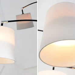 Moderne Lampen|Designerlampen*Invicta Interior Stylische Stehleuchte Modern Design 200cm flexibel
