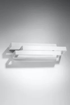 Sollux Stylische Wandlampe HELVIA Weiß B:42cm Metall 2x G9< Wandleuchten|Flurlampen