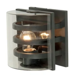 Außenwandleuchten|Moderne Lampen*Elstead Stylische Wandleuchte Anthrazit IP54 wetterfest