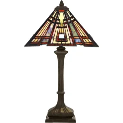 Tischlampen|Designerlampen*Elstead Tiffany Tischlampe ETERNO 4 74cm hoch Premium Design
