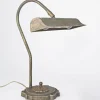 Giovanni Battista Tischlampe Bronze Hell aus Echt-Messing Premium< Tischlampen|Bürolampen