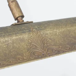 Giovanni Battista Tischlampe Bronze Hell aus Echt-Messing Premium< Tischlampen|Bürolampen