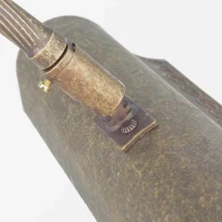 Giovanni Battista Tischlampe Bronze Hell aus Echt-Messing Premium< Tischlampen|Bürolampen