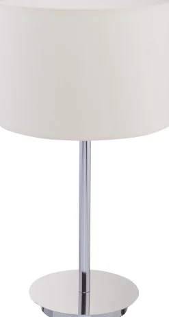 Nowodvorski Tischlampe Chrom 43cm HOTEL Wohnzimmer Lampe< Tischlampen|Schlafzimmer Lampen