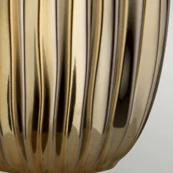 Elstead Tischlampe E27 67 cm in Bronze Weiß Keramik Stoff< Tischlampen|Schlafzimmer Lampen