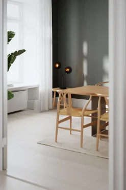 By Rydéns Tischlampe 2-flammmig 59 cm Schwarz Gold aus Glas Metall< Wohnzimmerlampen|Metall Lampen