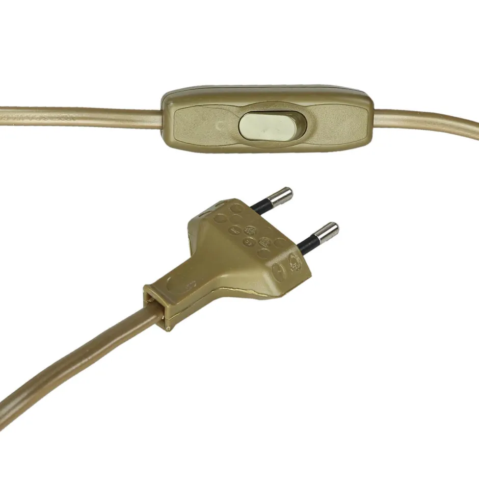 Giovanni Battista Tischlampe Glasschirm Grün aus Echt-Messing< Glaslampen|Metall Lampen