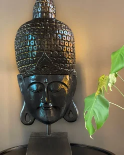 By Rydéns Tischlampe Holz E27 75 cm hoch Schwarz Dunkelbraun< Wohnzimmerlampen|Schlafzimmer Lampen