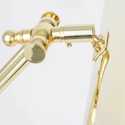 Schreibtischlampen|Metall Lampen*Giovanni Battista Tischlampe 24K Gold aus Messing Premium