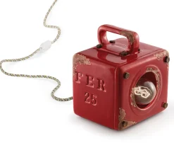 Wohnzimmerlampen|Keramiklampen*Ferroluce Tischlampe Keramik B: 15,5 cm 20 cm hoch E27 eckig