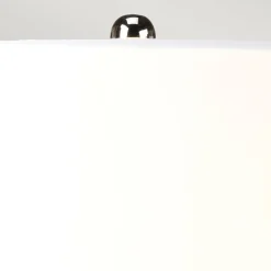 Elstead Tischlampe Keramik Stoff E27 65 cm Blau Weiß Klassisch< Stofflampen|Keramiklampen