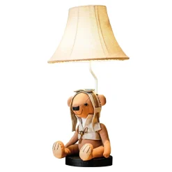 Happy Lamps Tischlampe Kinderzimmer Wohnzimmer 61 cm Bär mit LED<Kinder Kinderzimmerlampen|Kinderlampen