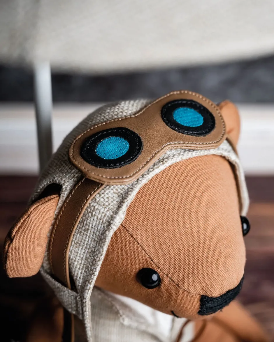 Happy Lamps Tischlampe Kinderzimmer Wohnzimmer 61 cm Bär mit LED<Kinder Kinderzimmerlampen|Kinderlampen