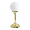 Giovanni Battista Tischlampe Messing Glas H: 31 cm Kugel Schirm E14< Tischlampen|Badezimmer Lampe