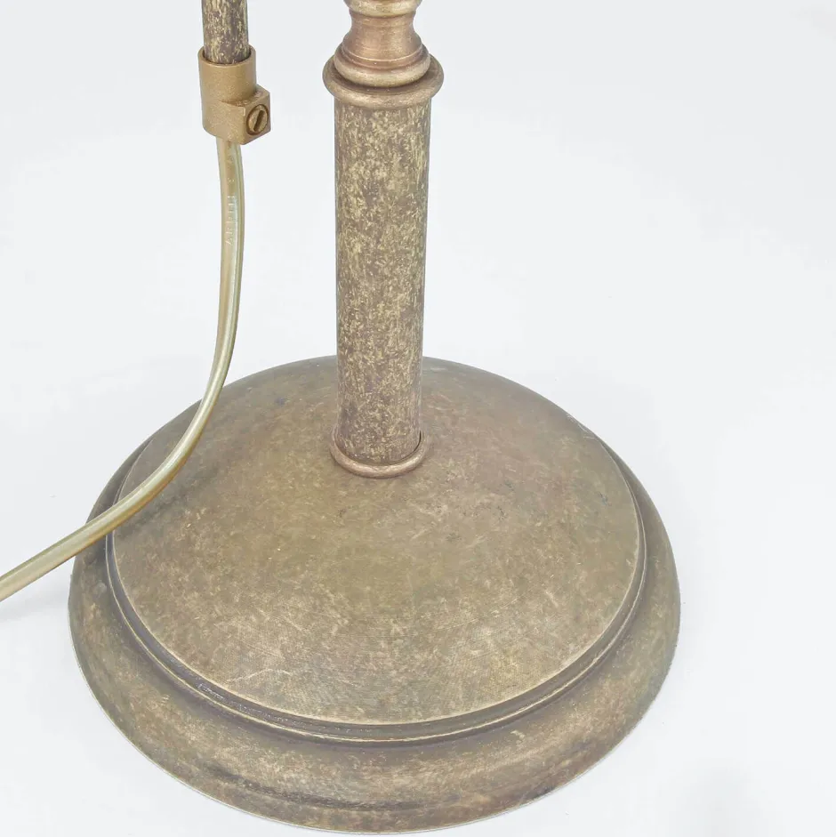 Giovanni Battista Tischlampe Messing in Antik Bronze< Tischlampen|Schlafzimmer Lampen