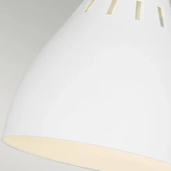 Tischlampen|Bürolampen*Elstead Tischlampe Metall 63,5 cm in Messing Weiß E27 Retro