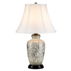 Tischlampen*Elstead Tischlampe MILA Porzellan H:58cm Ø36cm Leuchte