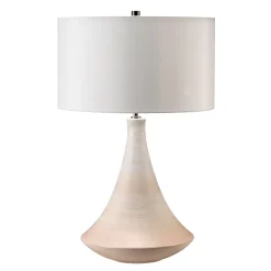 Elstead Tischlampe NEVIO Creme Keramik H:68cm Ø42cm Lampe< Tischlampen|Schlafzimmer Lampen