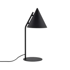 Tischlampen|Bürolampen*TK Lighting Tischlampe Schwarz 49 cm hoch Metall E27 Retro CODY