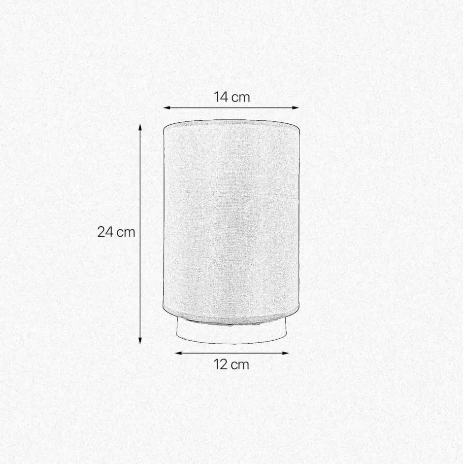 Tischlampen|Schlafzimmer Lampen*Giovanni Battista Tischlampe Stoffschirm H: 24 cm Blau Messing massiv E27