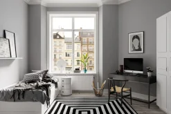 By Rydéns Tischlampe Weiß 50 cm hoch dekorativ Metall E27< Wohnzimmerlampen|Schlafzimmer Lampen