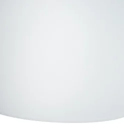 TK Lighting Tischlampe Weiß Silber groß 62 cm Stoff Glas E27< Nachttischlampen|Stofflampen