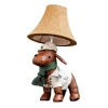Kinderzimmerlampen|Kinderlampen*Happy Lamps Tischlampe Wohnzimmer Kinderzimmer Hund 48 cm mit LED