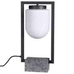 By Rydéns Tischleuchte außen Marmorsockel 52 cm hoch E27 IP44< Metall Lampen|Moderne Außenleuchten