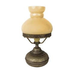 Tischlampen|Lampen Aus Aller Welt*Giovanni Battista Tischleuchte 24,5cm Jugendstil Glas Messing E14