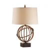 Elstead Tischleuchte FREYJA Bronze Antik H:58cm Lampe< Wohnzimmerlampen|Stofflampen