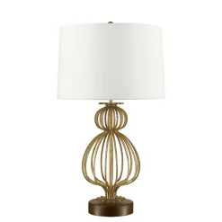 Elstead Tischleuchte GOBLET Ø41cm H:70cm Wohnzimmer Lampe< Tischlampen|Schlafzimmer Lampen