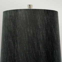 Elstead Tischleuchte groß 79 cm hoch E27 Modern Metall Stoff< Tischlampen|Schlafzimmer Lampen