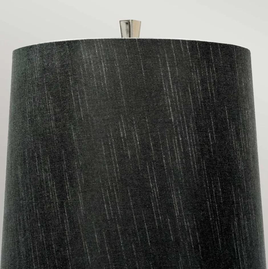 Elstead Tischleuchte groß 79 cm hoch E27 Modern Metall Stoff< Tischlampen|Schlafzimmer Lampen