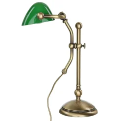 Tischlampen|Bürolampen*Giovanni Battista Tischleuchte in Bronze Hell aus echtem Messing