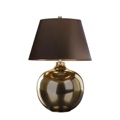 Elstead Tischleuchte LORIN Porzellan Bronze H:71cm Lampe< Tischlampen|Stofflampen
